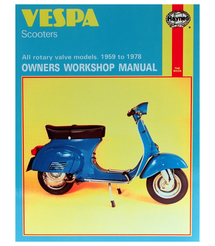 Haynes Manuel Reparation Piaggio Vespa Scooters