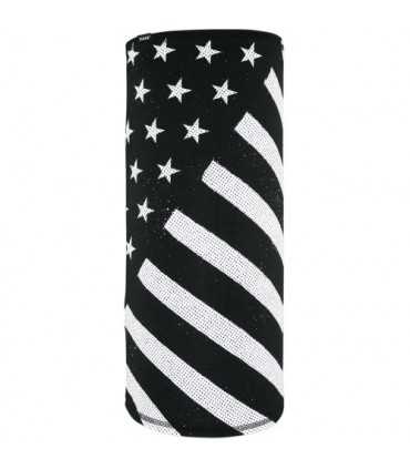 ZAN MOTLEY TUBE FLAG BLACK