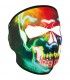 ZAN FULL FACE MASK SKULL NEON ONE SIZE