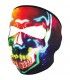 ZAN FULL FACE MASK SKULL NEON ONE SIZE