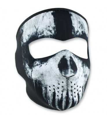 ZAN FULL FACE MASK SKULL GHOST ONE SIZE