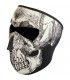 ZAN VOLLGESICHTSMASKE GLOW-IN-THE-DARK SKULL ONE SIZE