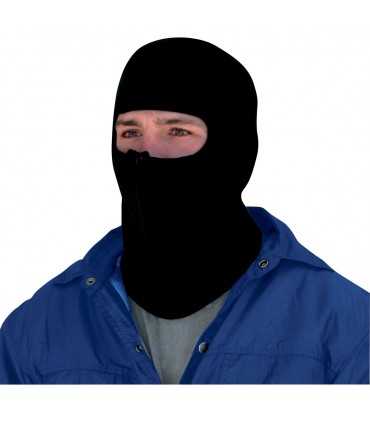 ZAN HEADGEAR BALACLAVA MICROFLEECE BLACK ONE SIZE