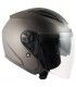 casco jet Cgm Daytona marrone satinato