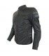 Motorcycle jacket Prexport Stripes black grey