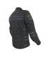 Motorcycle jacket Prexport Stripes black grey