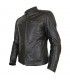 Prexport Diamond leather jacket black