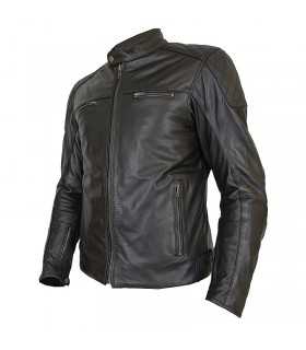 Prexport Diamond leather jacket black