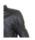 Veste en cuir Prexport Diamond noir