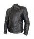 Lederjacke Frauen Prexport Diamond schwarz