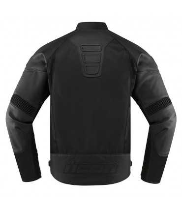 Icon Contra 2 leather jacket black