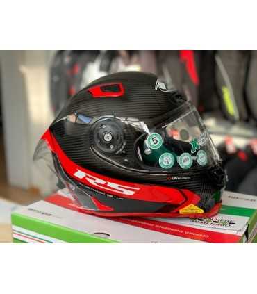 Full face X-lite X-803 Rs Ultra Carbon Hot Lap red