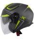 Casco jet Givi X.22 Planet Hyper titanio giallo