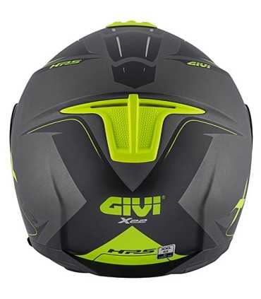 Casco jet Givi X.22 Planet Hyper titanio giallo