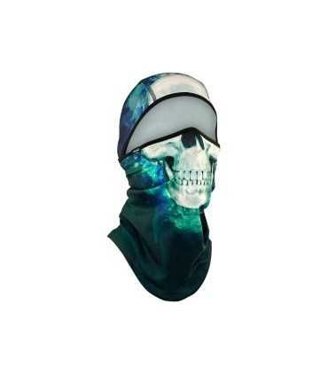 ZAN BALACLAVA SKULL BLU