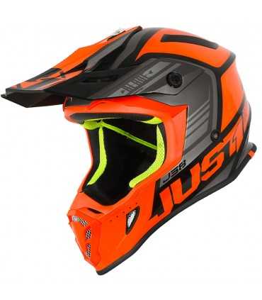 Casco cross Just 1 J38 Blade arancio