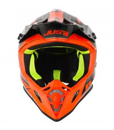 Casque cross Just 1 J38 Blade orange