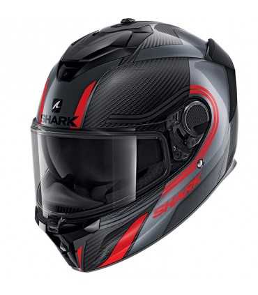 Casco Shark Spartan GT Carbon Tracker rosso