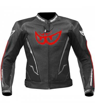 Giacca moto Berik Sport 2.0 nero rosso