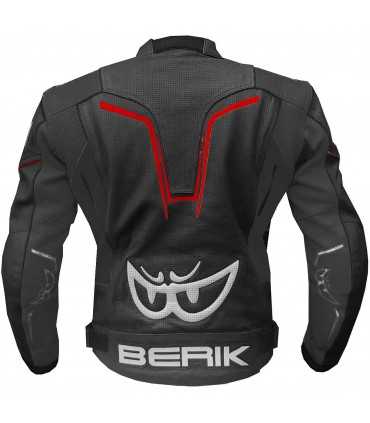 Giacca moto Berik Sport 2.0 nero rosso