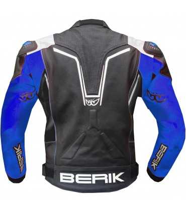 Giacca moto Berik Racing 2.0 nero blu