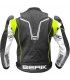 Veste moto Berik Sport 2.0 noir blanc jaune