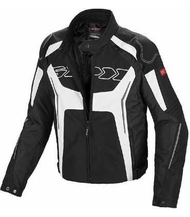 Spidi Tronik Motorradjacke schwarz weiß