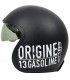 Casco jet Origine Sprint Gasoline 13 nero opaco