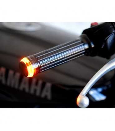 Cilignotant guidon Motogadget mo-Blaze noir gauche led