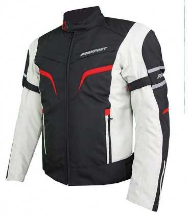 Giacca moto Prexport Milano Impermeabile Ice nero