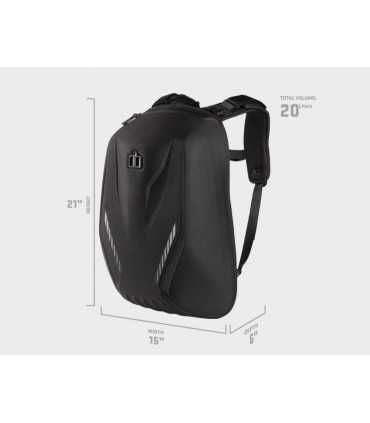 Icon Speedform Rucksack schwarz