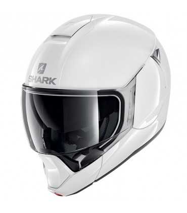 Casque modulable Shark Evojet Blank blanc