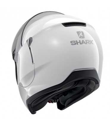 Casco apribile Shark Evojet Blank bianco