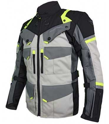 VESTE PREXPORT GOTEBORG 3 COUCHES IMPERMEABLE GRIS JAUNE