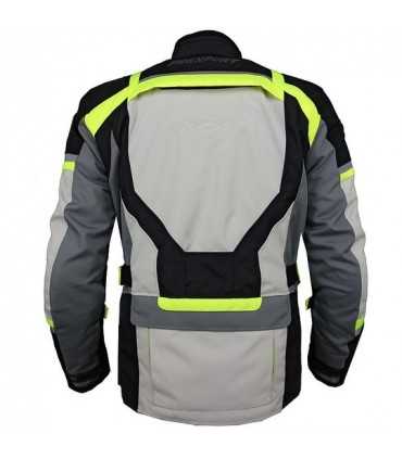 VESTE PREXPORT GOTEBORG 3 COUCHES IMPERMEABLE GRIS JAUNE