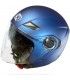 Casco jet One Alfa blu opaco