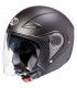 Casco jet One Alfa nero opaco