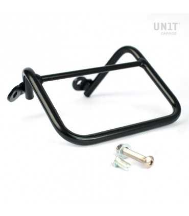 UNIT GARAGE LEFT FRAME FOR DUCATI SCRAMBLER 1100 WITH DOUBLE EXHAUST ON THE RIGHT