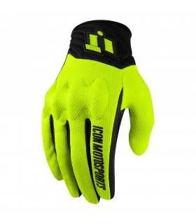 GANTS ICON ANTHEM 2 TOUCH SCREEN JAUNE