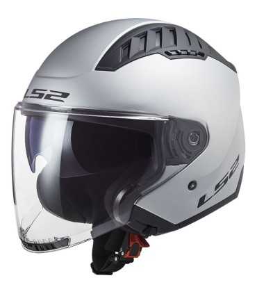 Casco jet LS2 Copter girigio opaco