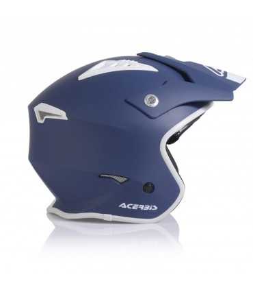 Casco jet Acerbis Aria blu