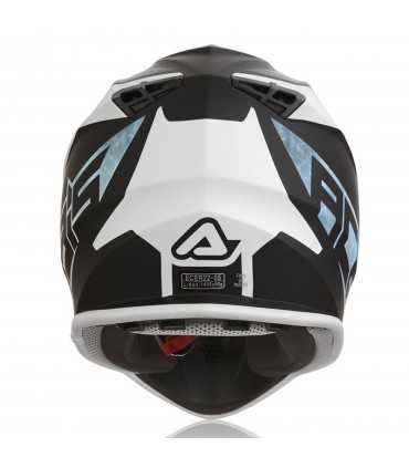 Casque cross Acerbis Linear bleu light