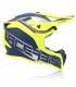 Casco cross Acerbis Linear giallo blu