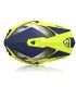 Casco cross Acerbis Linear giallo blu