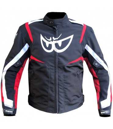 Berik 2.0 Monza motorcycle jacket black red