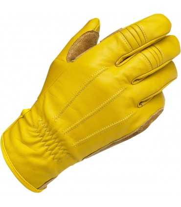 Guanti in pelle Biltwell Work giallo