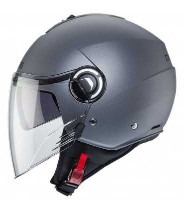 Casco Jet Caberg Riviera V4 titanio opaco