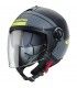 Casco Jet Caberg Riviera V4 Elite antracite giallo opaco