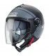 Casco Jet Caberg Riviera V4 Elite antracite nero opaco