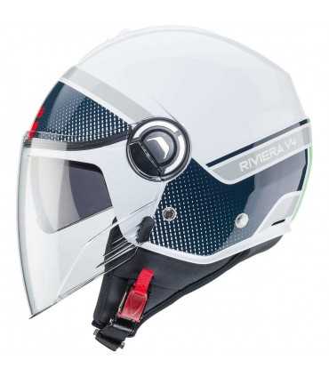 Casco Jet Caberg Riviera V4 Elite Italia